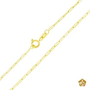 Corrente Cartier - Ouro 18k - 65 cm - elos longos