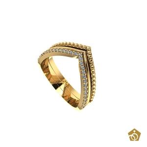 Anel de Ouro Amarelo 18k