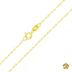 Corrente Cartier - Ouro 18k - 60 cm - elos maiores