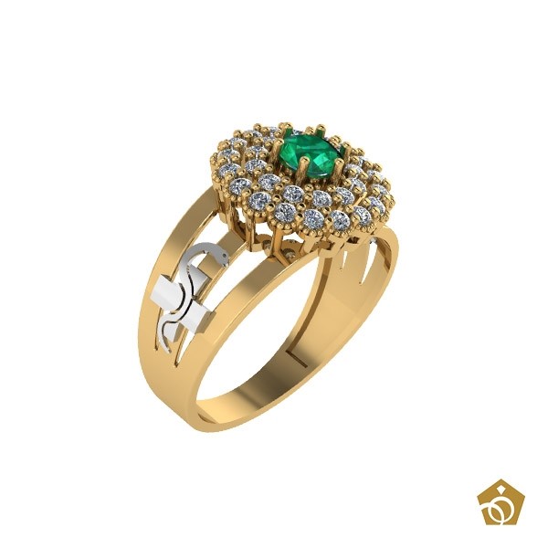 Anel Formatura - Enfermagem - Ouro 18k