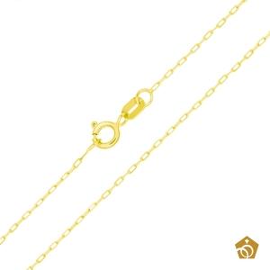 Corrente Cartier - Ouro 18k - 65 cm - elos maiores