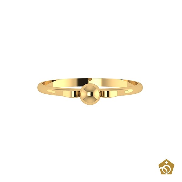 Anel de Ouro Amarelo 18k