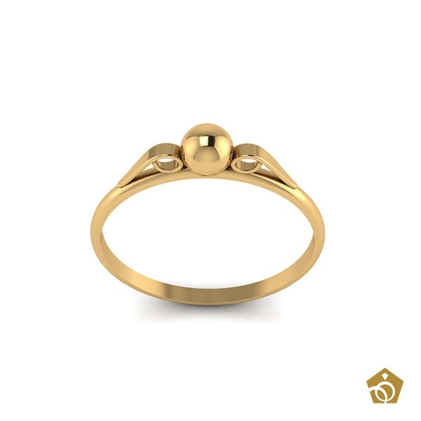 Anel de Ouro Amarelo 18k